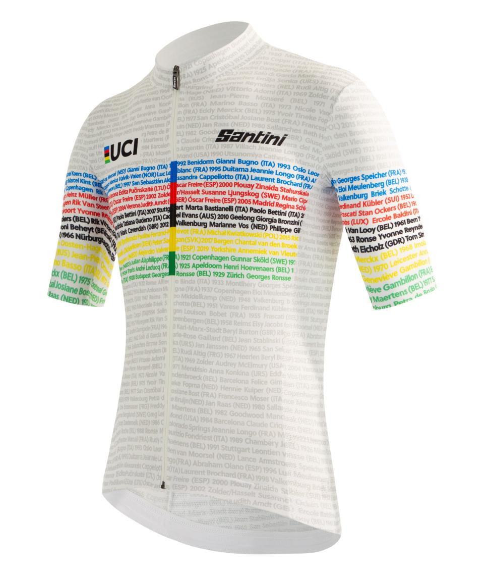 Santini UCI ROAD 100 CHAMPIONS - MAGLIA Negozio