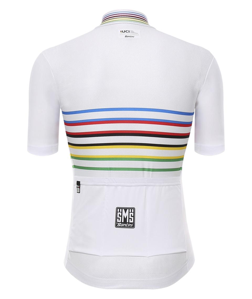 Santini UCI OFFICIAL CAMPIONE DEL MONDO MASTER - MAGLIA Nuova