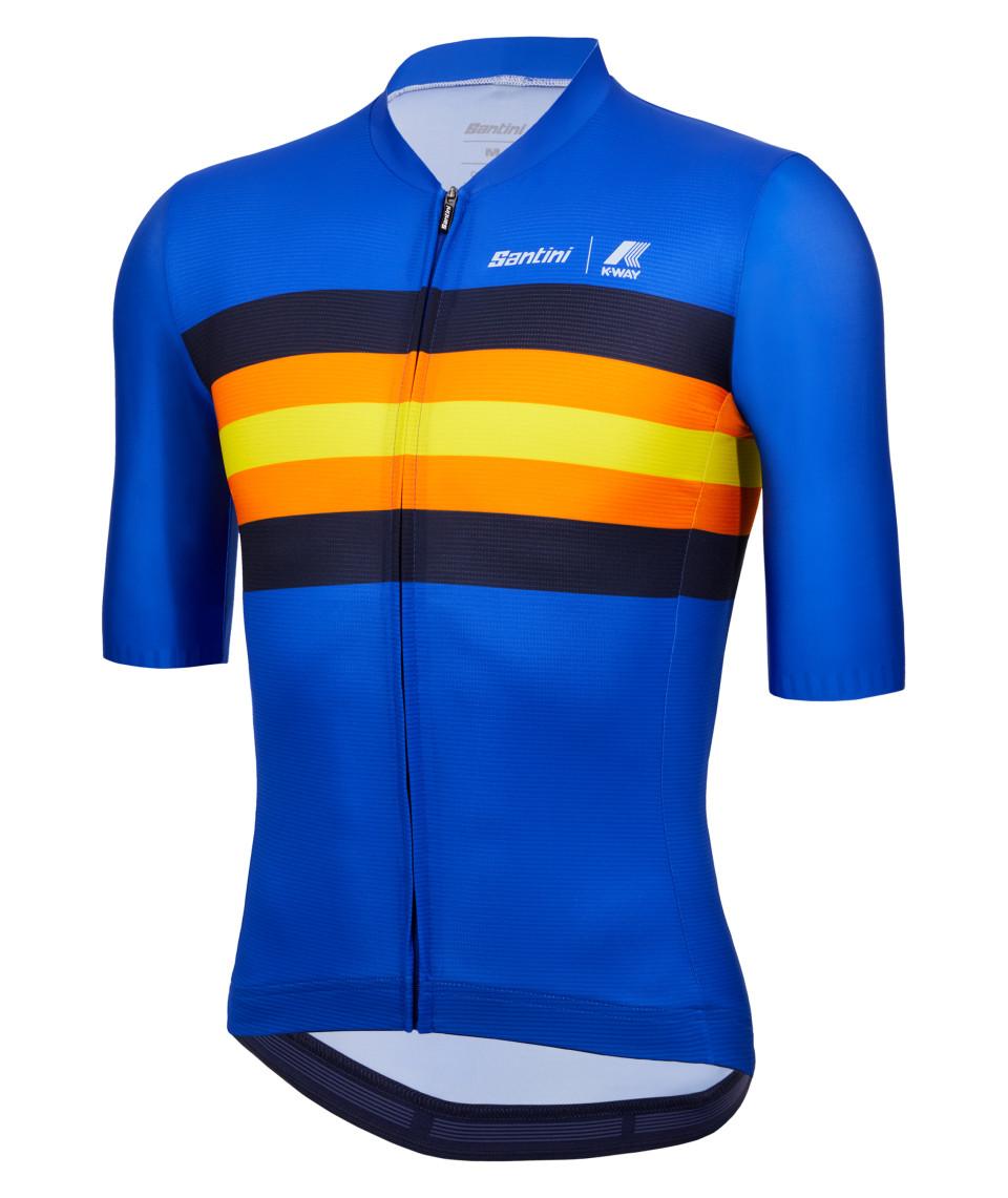 Santini LE VRAI - MAGLIA K-WAY Italia