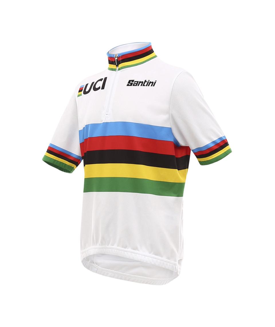 Santini UCI OFFICIAL CAMPIONE DEL MONDO - MAGLIA BAMBINO Outlet