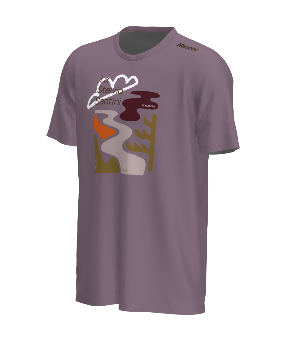 Santini LA STELVIO SANTINI - T-SHIRT Qualità