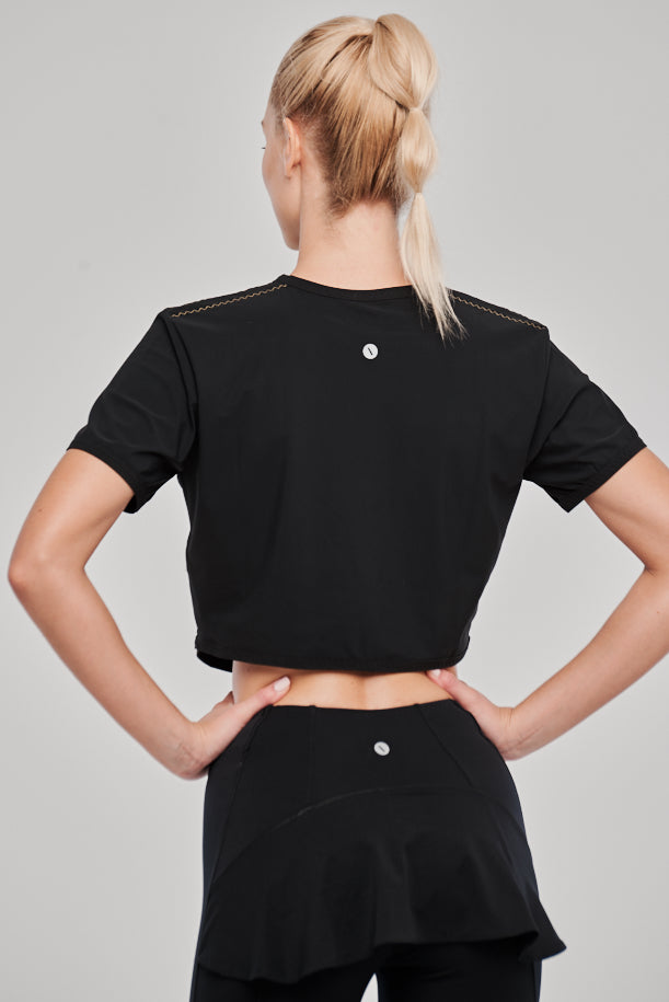 Sàpopa Sapopa Black T Shirt Novità