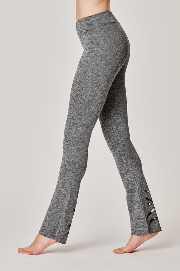 Sàpopa Vortice Grey Flare Leggings Fino Al -60%