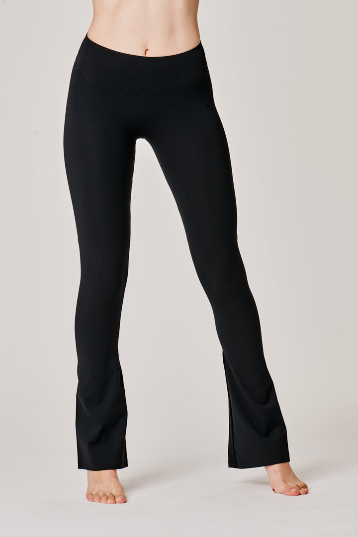 Sàpopa Vortice Black Flare Leggings Convenienza