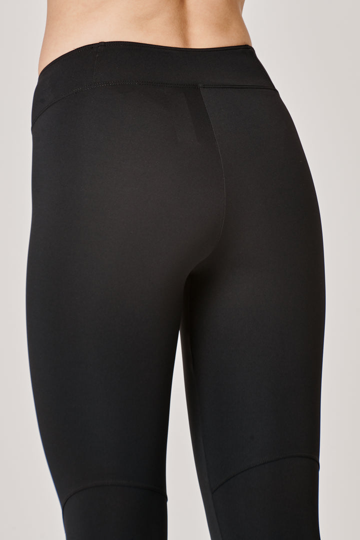 Sàpopa Vortice Black Flare Leggings Convenienza