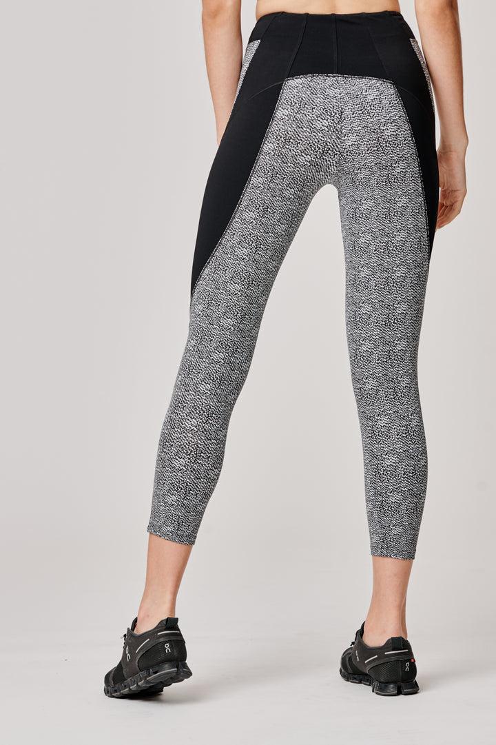 Sàpopa Valeria Crop Grey Bouclè Leggings In Vendita