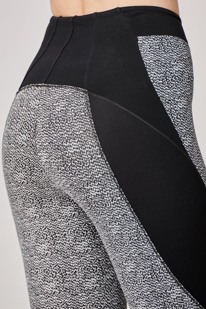 Sàpopa Valeria Crop Grey Bouclè Leggings In Vendita