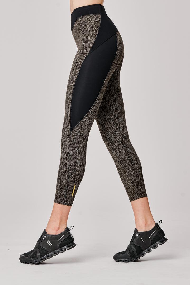 Sàpopa Valeria Crop Green Mud Leggings Saldi