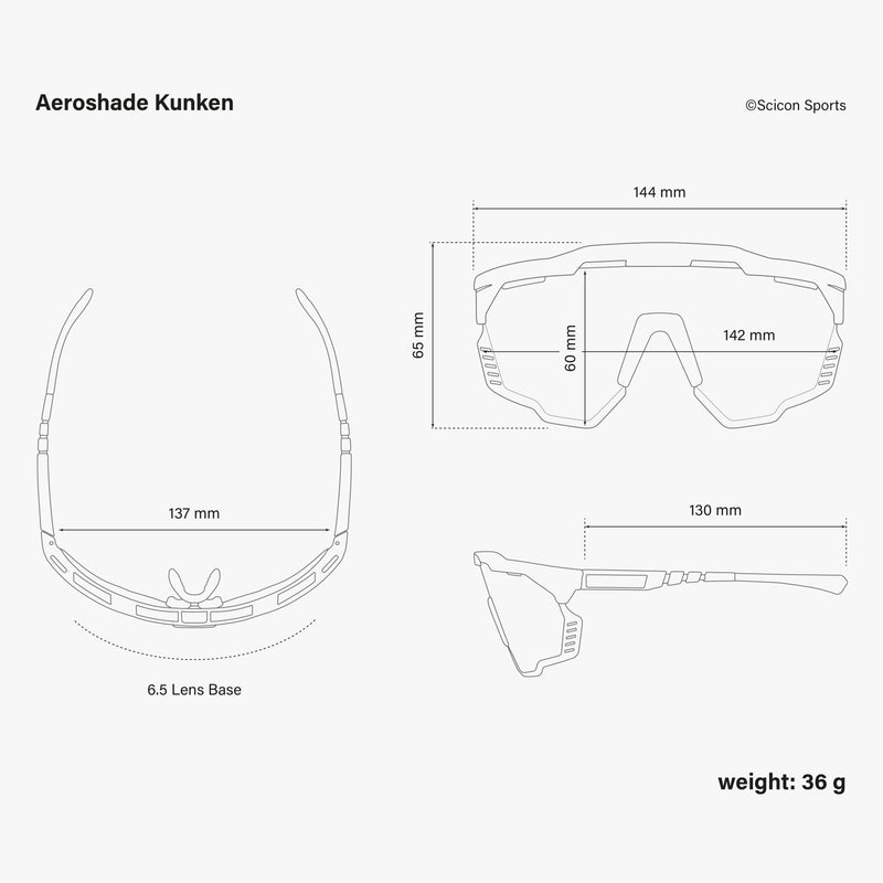Scicon Aeroshade Kunken Occhiali Ciclismo Giallo Fluo/Blu Negozi Online
