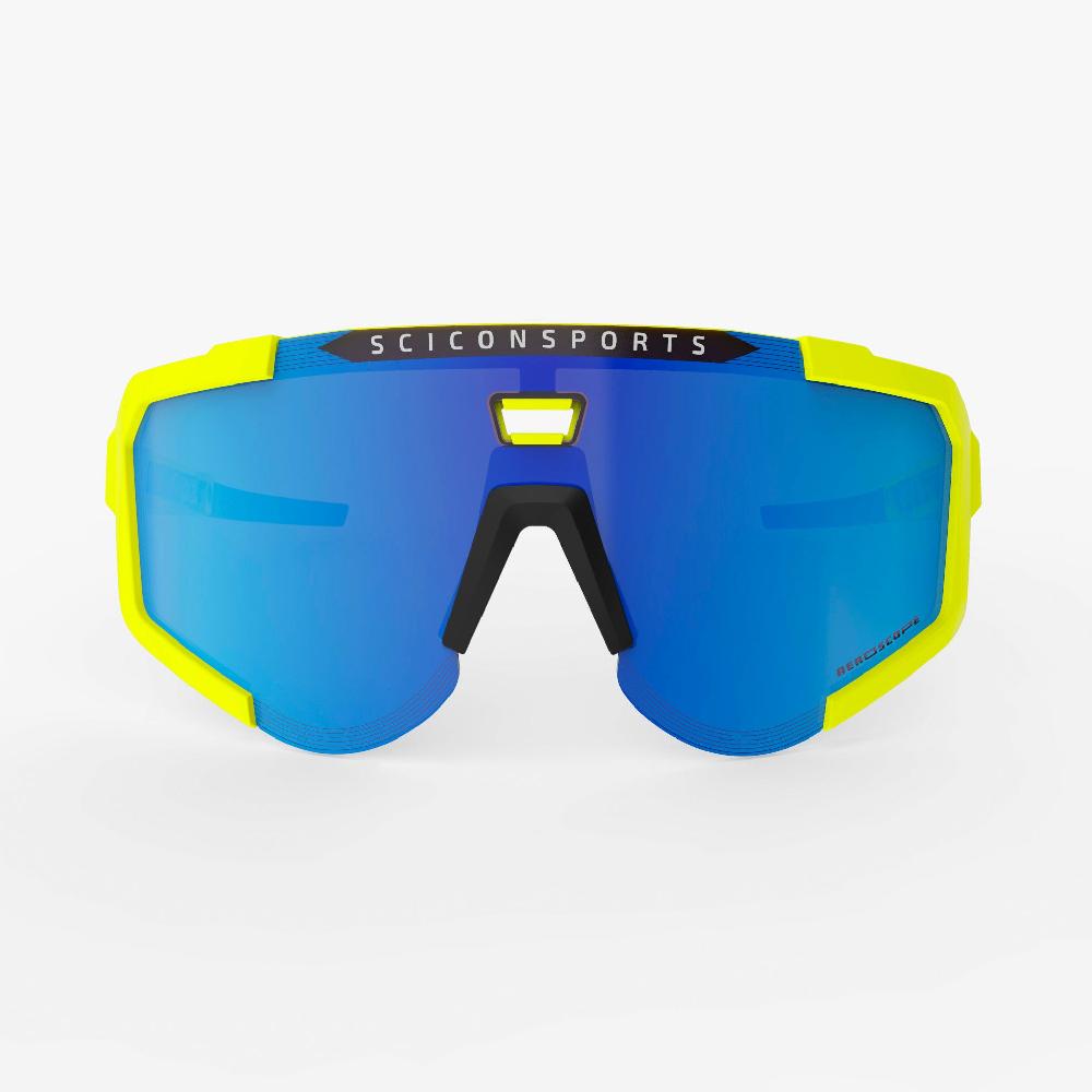 Scicon Occhiali Sportivi Aeroscope Giallo Fluo/Blu Shopping Online