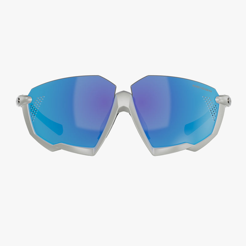 Scicon Aerojet Occhiali Ciclismo Bianco/Blu Consegna Veloce