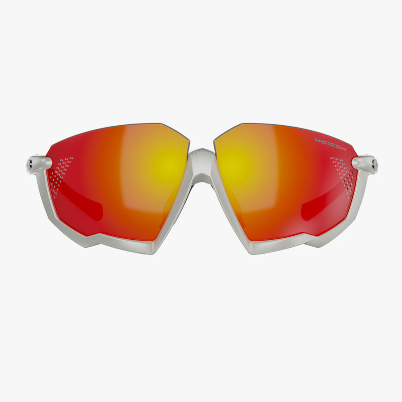 Scicon Aerojet Occhiali Ciclismo Bianco/Rosso Promozione Limitata