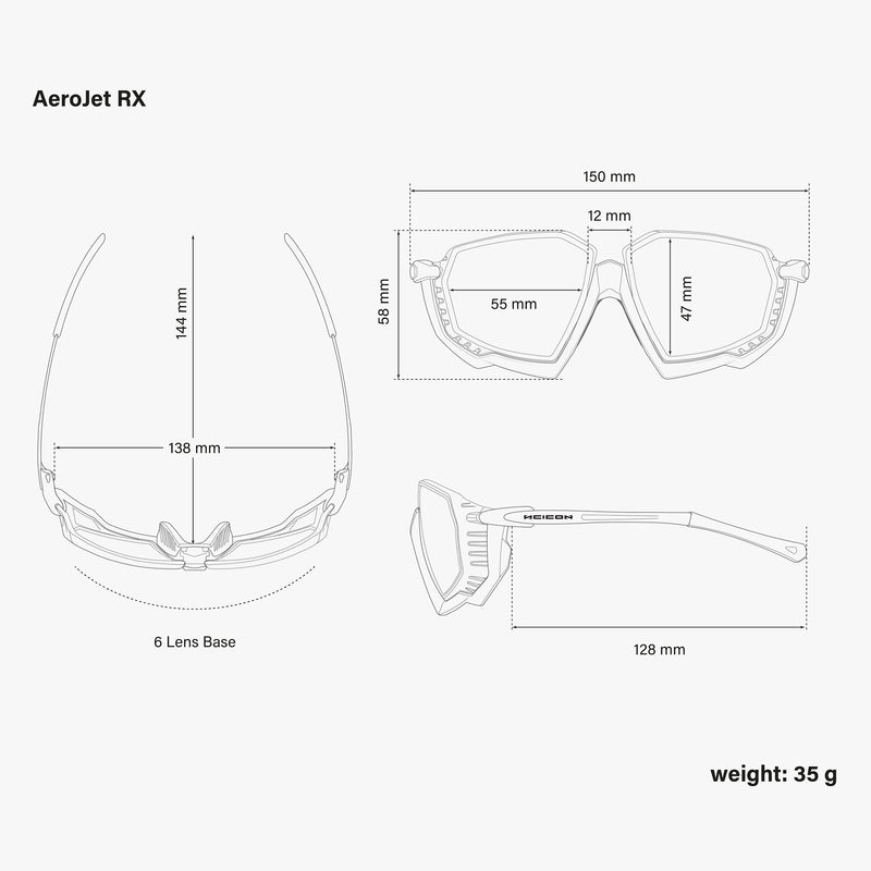 Scicon Aerojet Occhiale da vista per Ciclismo Nero Shopping Online