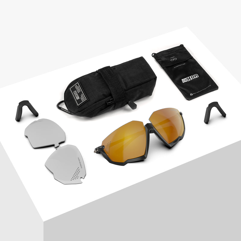 Scicon Aerojet Occhiali Ciclismo Nero/Bronzo Prezzo Ridotto