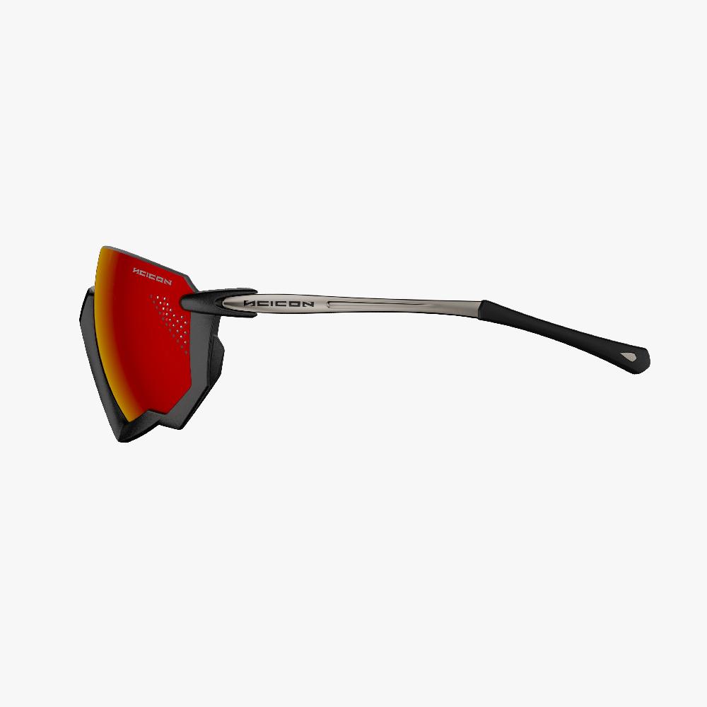 Scicon Aerojet Occhiali Ciclismo Nero/Rosso Convenienza