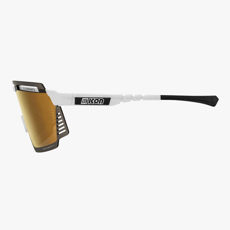 Scicon Aerowatt Occhiali Sportivi Bianco/Bronzo Vendita