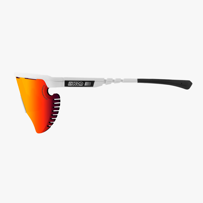 Scicon Occhiali Sportivi Aerowing Lamon Bianchi/Lente Rossa Specchiata Negozi Online