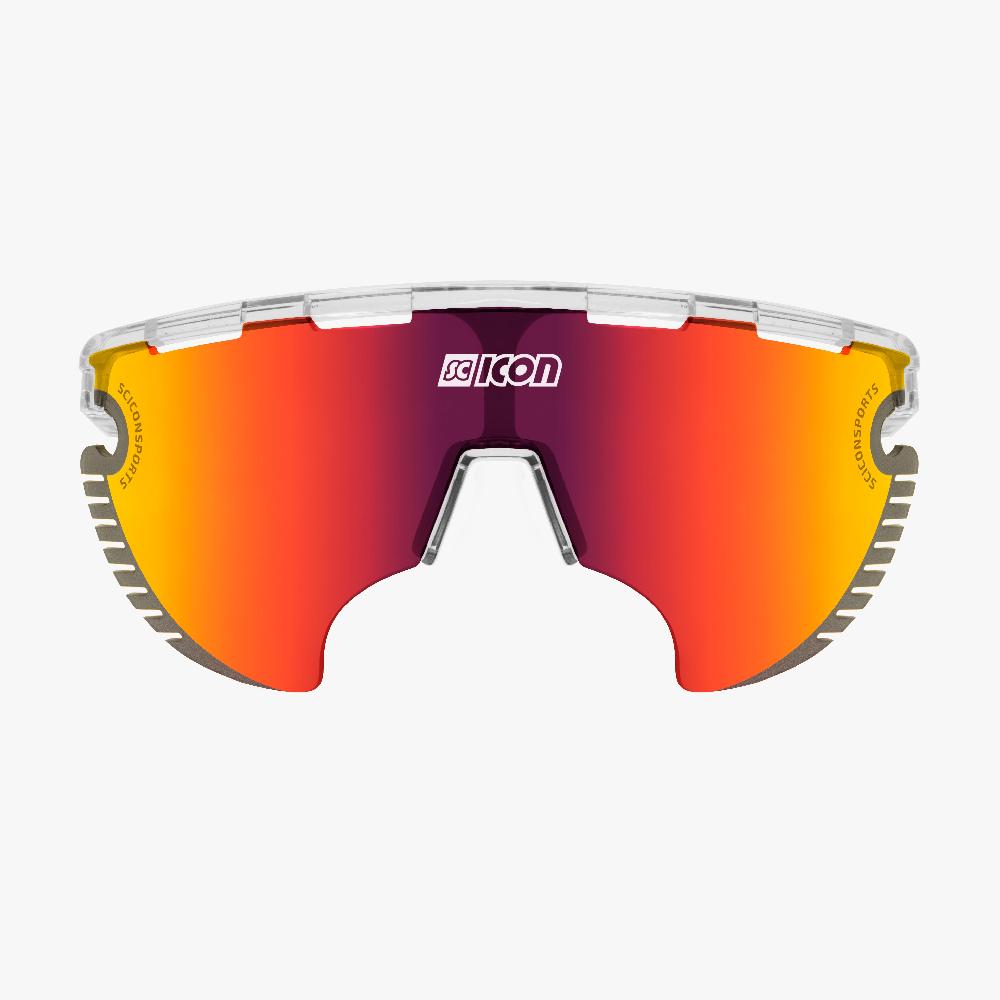 Scicon Occhiali Aerowing Lamon Cristallo/Lente Rossa Specchiata Acquista Ora