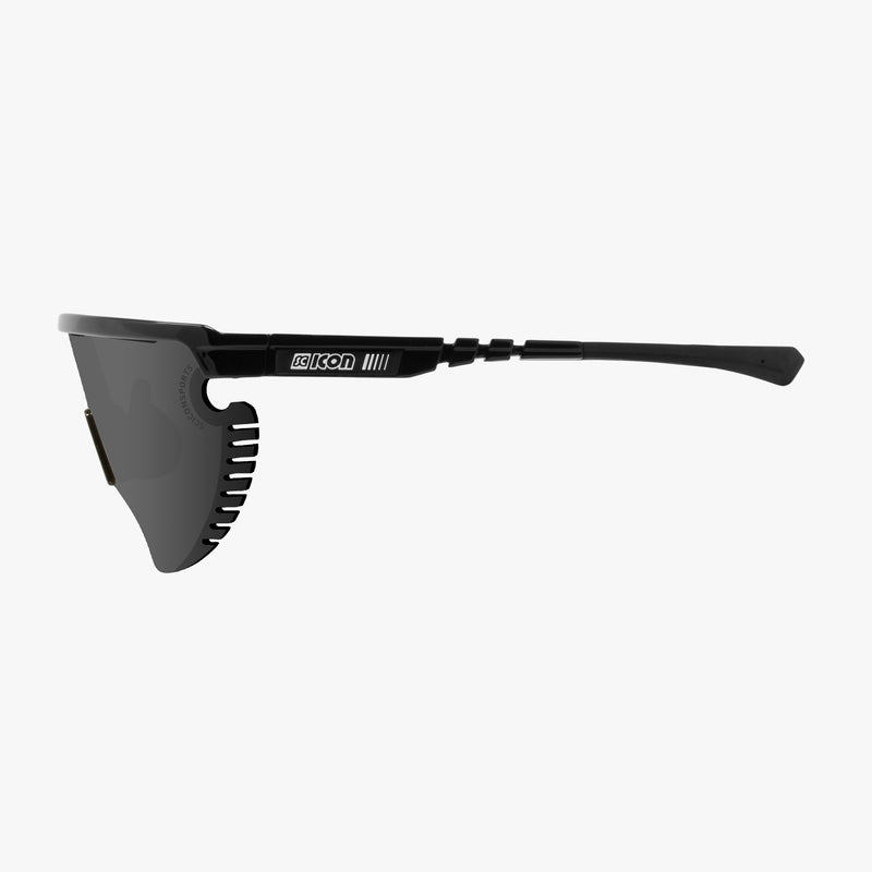 Scicon Occhiali Sportivi Aerowing Lamon Neri/Lente Argento Fino Al -60%