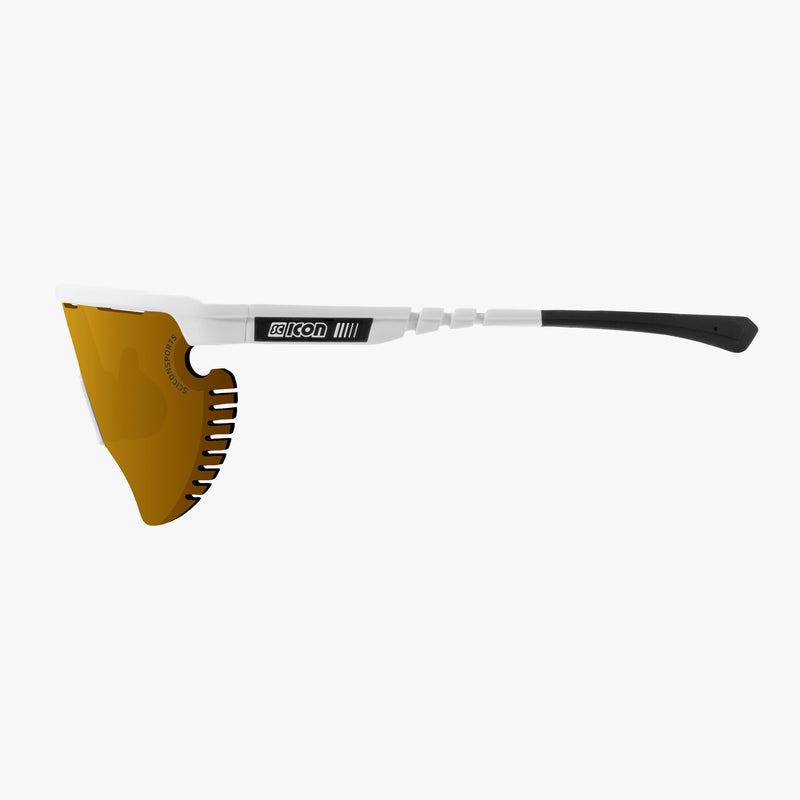 Scicon Occhiali Sportivi Aerowing Lamon Bianchi/Lente Bronzo Specchiata Shopping Online