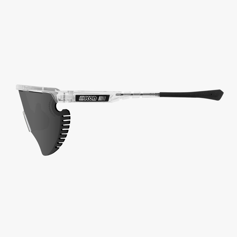 Scicon Occhiali Sportivi Aerowing Lamon Cristallo/Lente Argento Affare Del Giorno