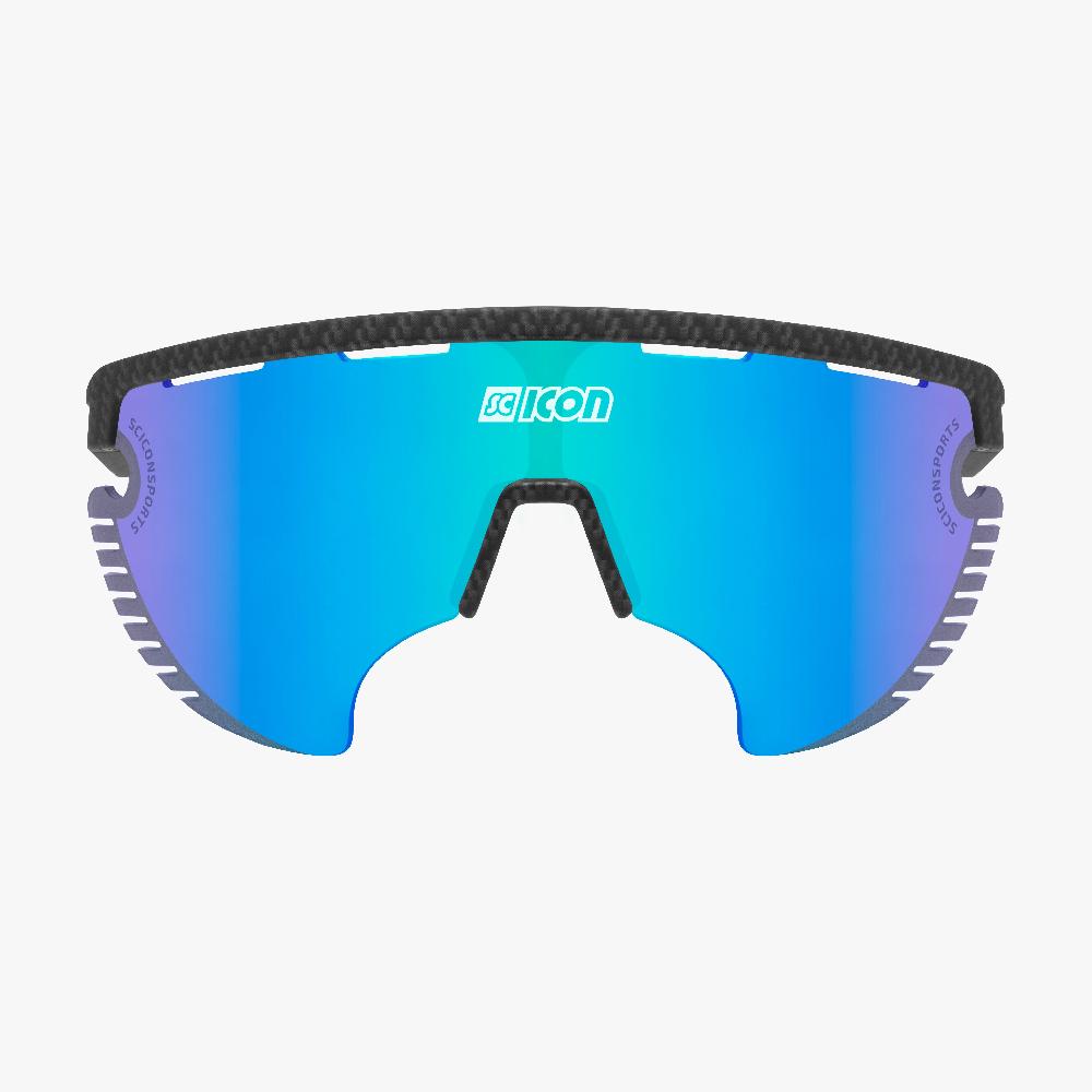 Scicon Occhiali Sportivi Aerowing Lamon Carbon/Lente Blu Specchiata Hotsell