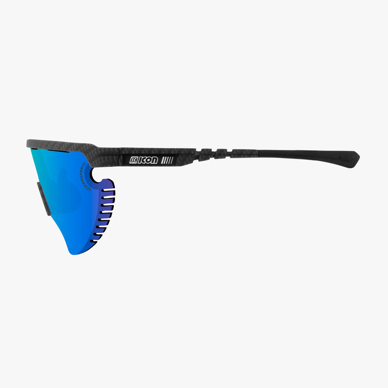 Scicon Occhiali Sportivi Aerowing Lamon Carbon/Lente Blu Specchiata Hotsell