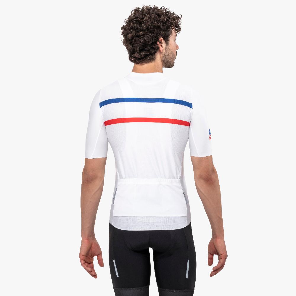 Scicon Maglia Ciclismo X-OverSpace Agency 05 Bianco Saldi Di Fabbrica