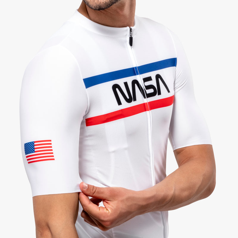 Scicon Maglia Ciclismo X-OverSpace Agency 05 Bianco Saldi Di Fabbrica