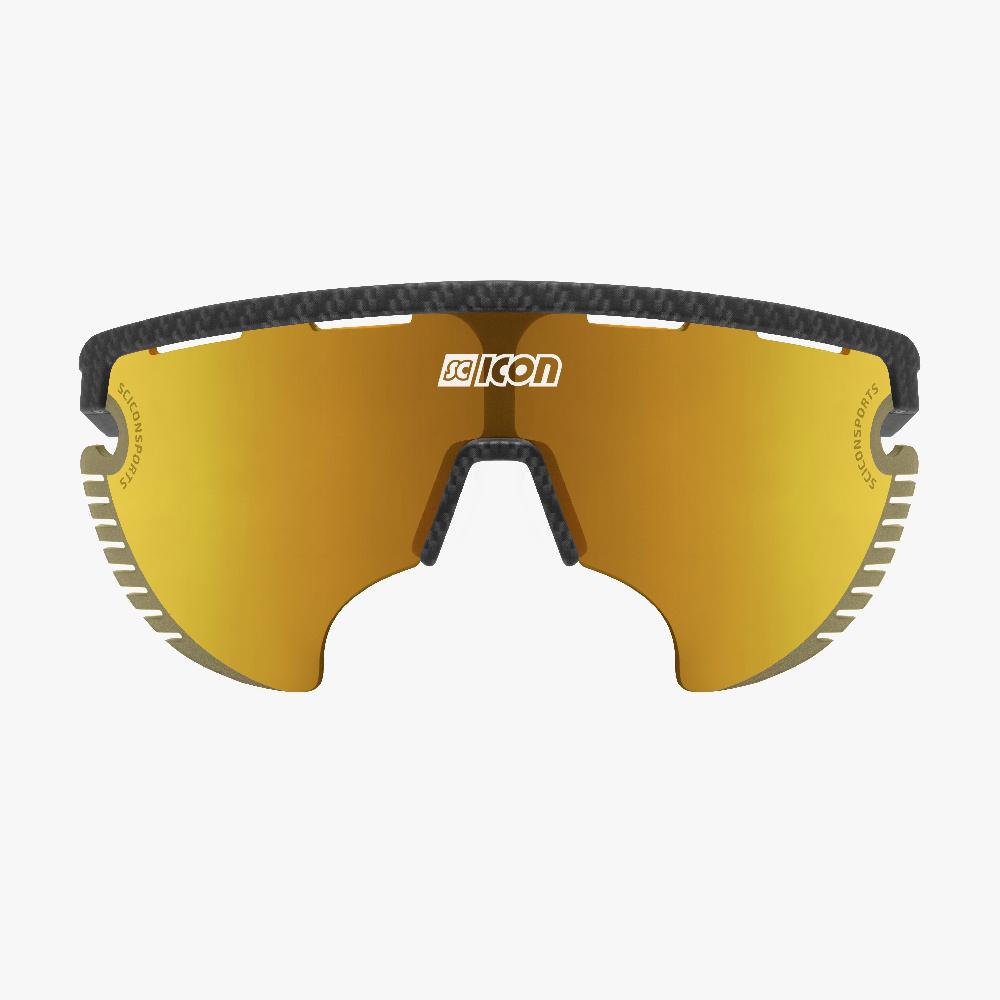 Scicon Occhiali Sportivi Aerowing Lamon Carbon/Lente Bronzo Specchiata In Saldo