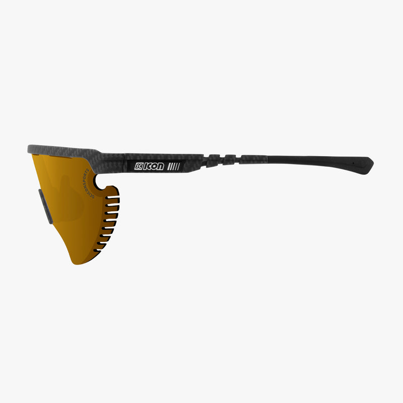 Scicon Occhiali Sportivi Aerowing Lamon Carbon/Lente Bronzo Specchiata In Saldo