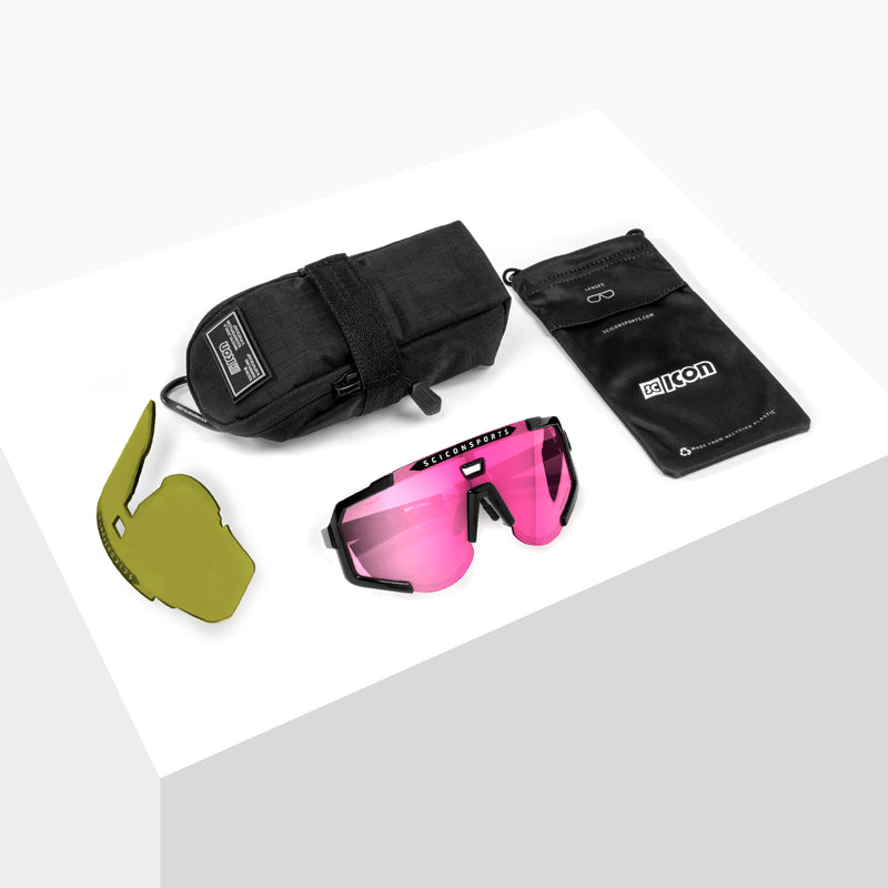 Scicon Occhiali Sportivi Aeroscope Cristallo/Rosa Vendite Flash