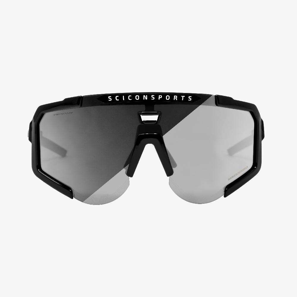 Scicon Occhiali Sportivi Aeroscope Nero/Argento In Saldo