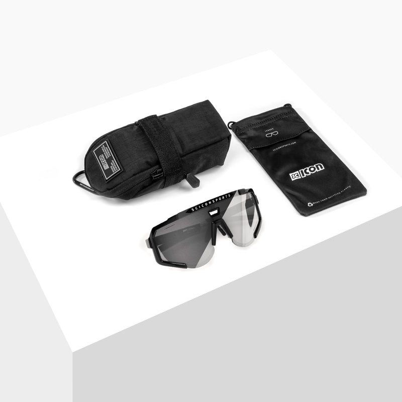 Scicon Occhiali Sportivi Aeroscope Bianco/Argento Moda