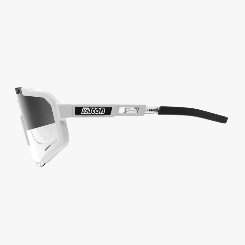 Scicon Occhiali Sportivi Aeroscope Bianco/Argento Moda