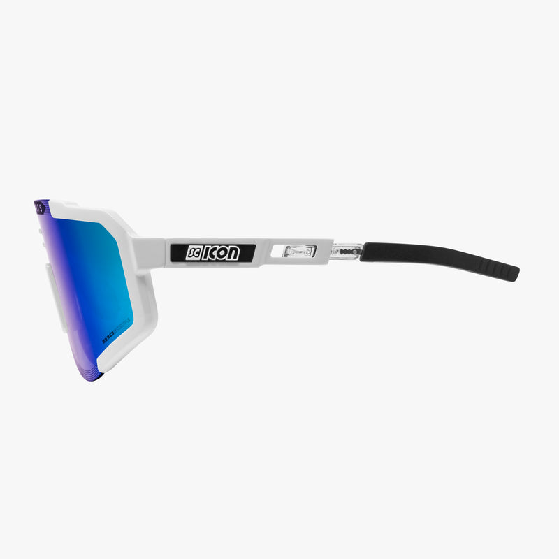 Scicon Occhiali Sportivi Aeroscope Bianco/Blu Italia