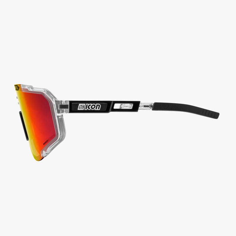 Scicon Occhiali Sportivi Aeroscope Cristallo/Rosso In Linea