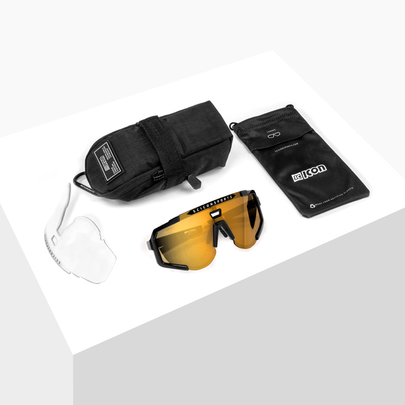 Scicon Occhiali Sportivi Aeroscope Nero/Bronzo Qualità