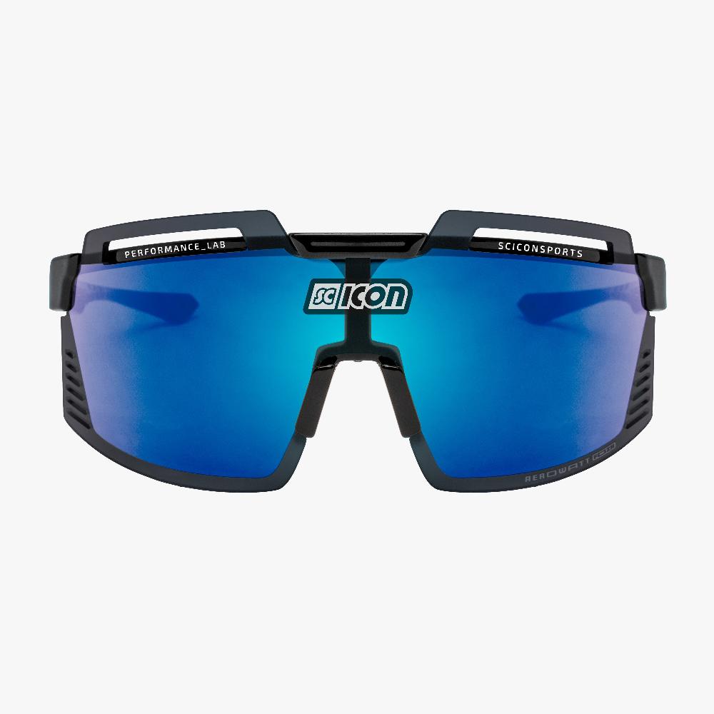 Scicon Occhiali Sportivi Aerowatt Foza Nero/Blu Shopping Online