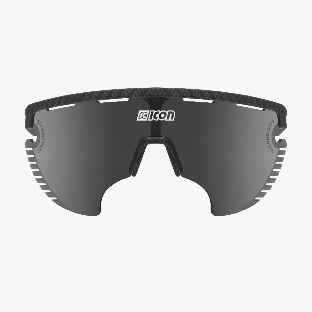 Scicon Occhiali Sportivi Aerowing Lamon Carbon/Lente Argento Specchiata Convenienza
