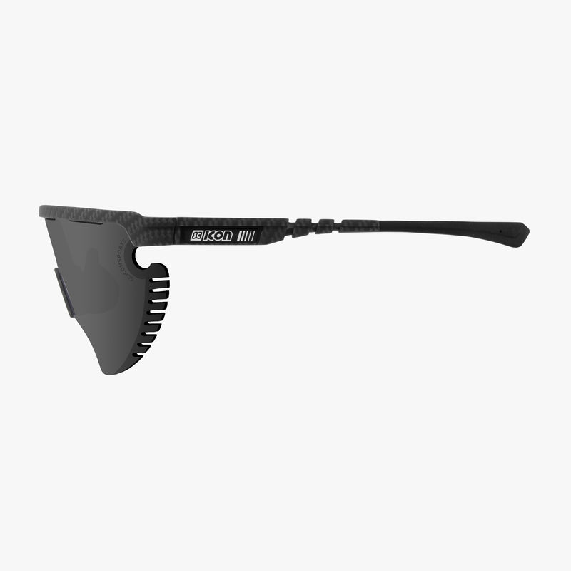 Scicon Occhiali Sportivi Aerowing Lamon Carbon/Lente Argento Specchiata Convenienza