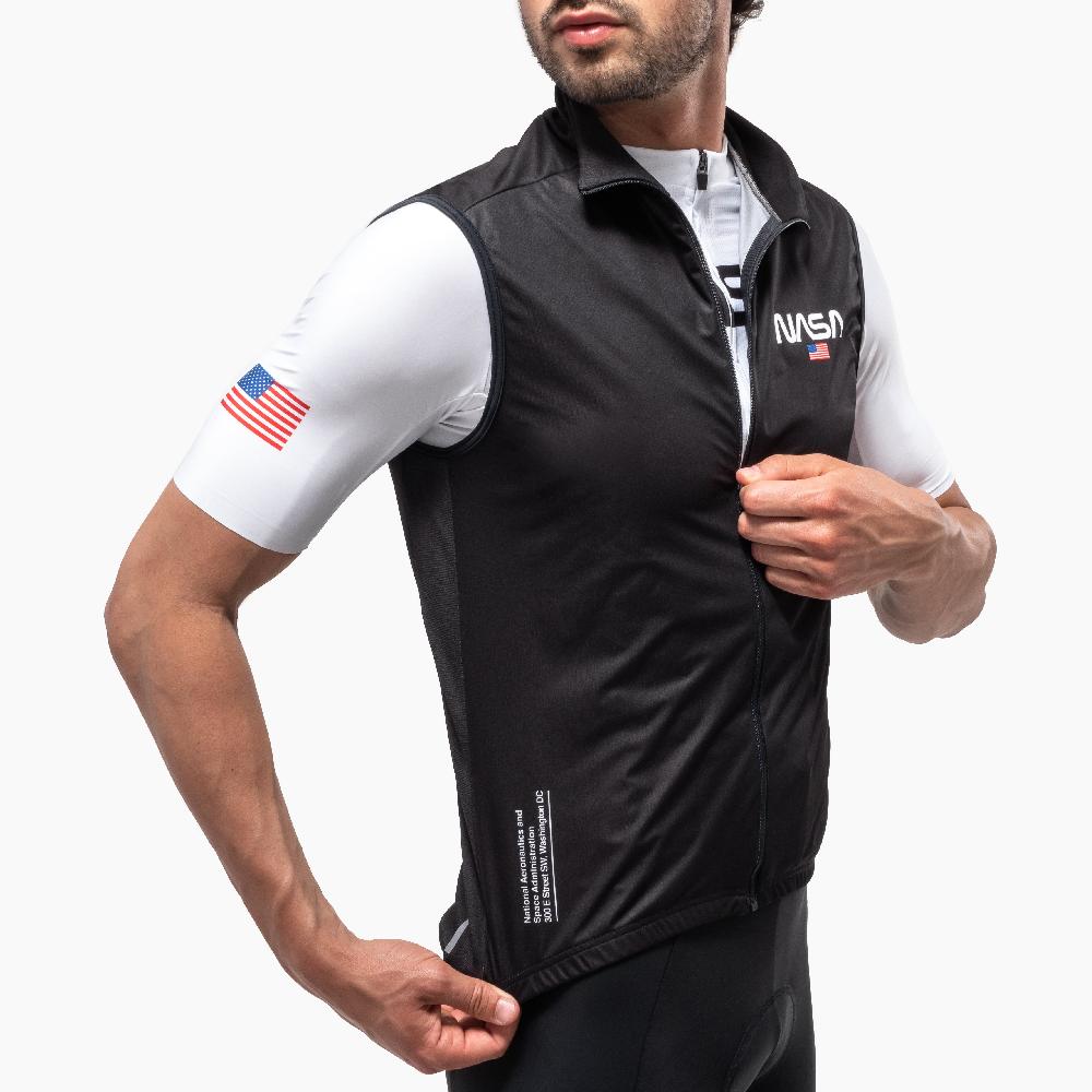 Scicon Gilet Antivento Space Agency22 Nero Offerte