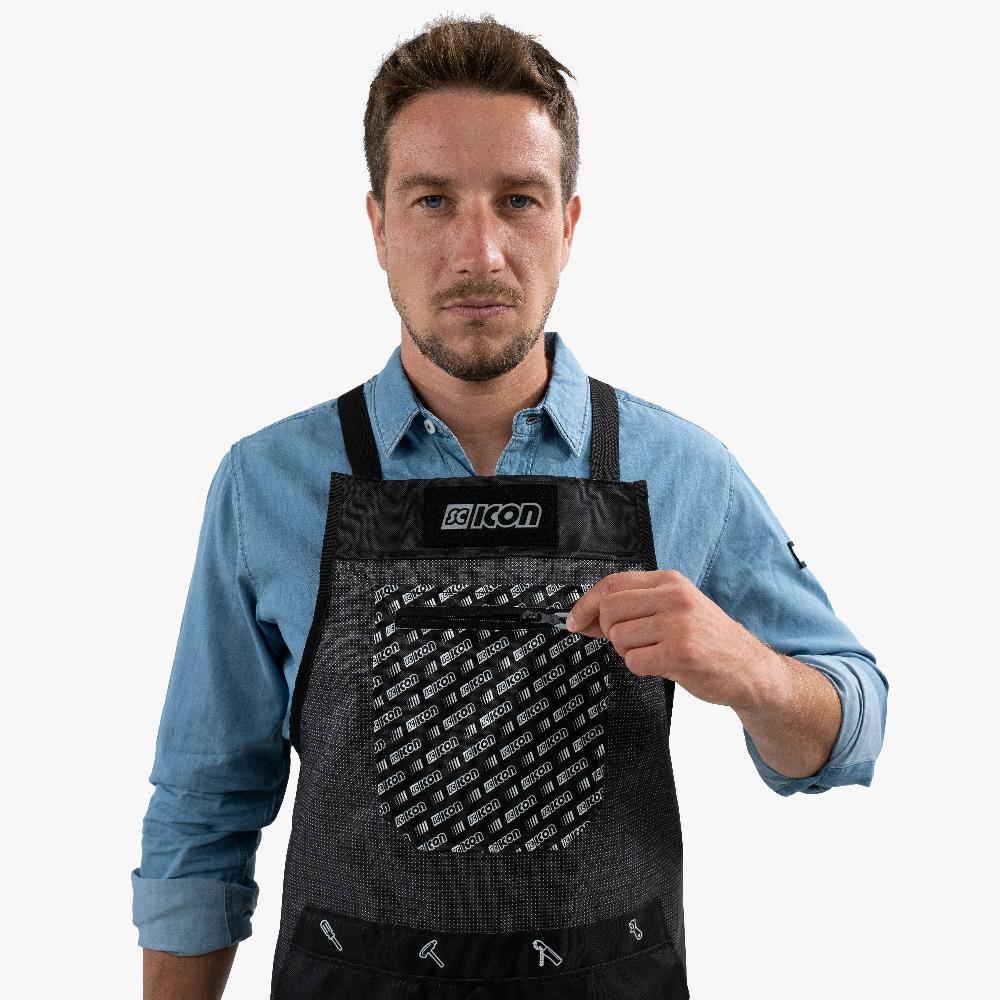 Scicon Grembiule da meccanico Scicon Sports Nero Vendita calda