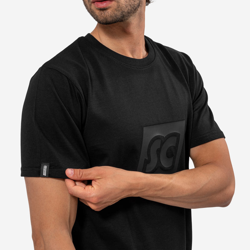 Scicon Maglietta Monogram SC Nera Offerta migliore