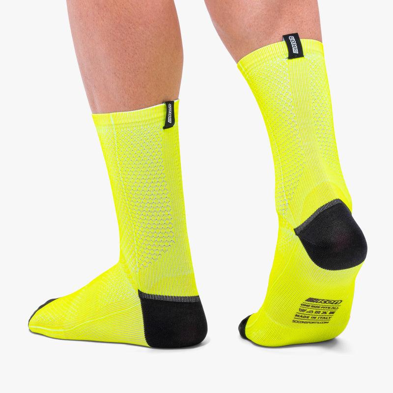 Scicon Calzini Performance Scicon 209 Giallo Fluorescente Sconti VIP