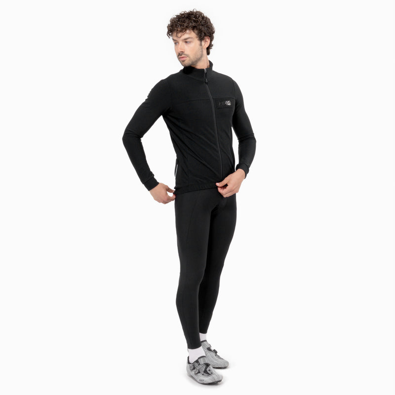 Scicon Maglia Autunnale Maniche Lunghe Nera Limitato a 3 giorni