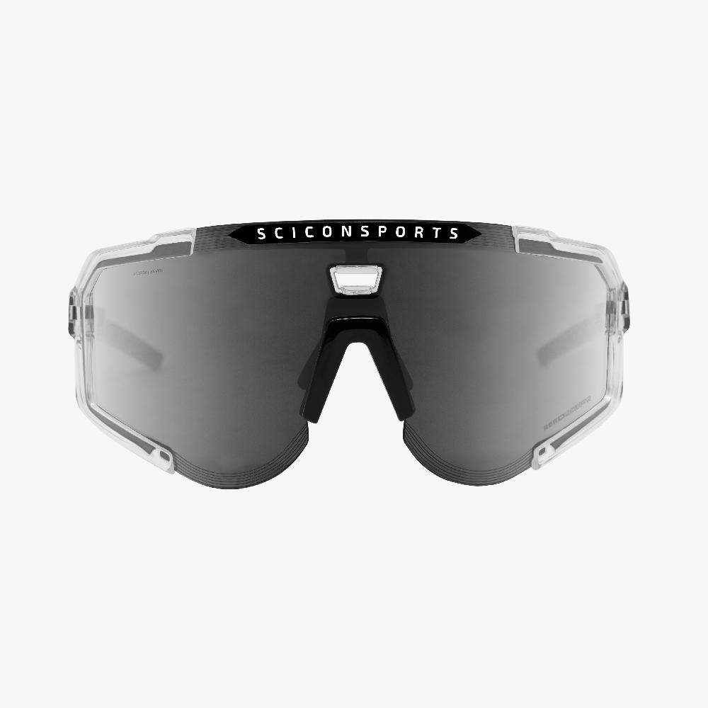 Scicon Occhiali Sportivi Aeroscope Cristallo/Argento Soddisfazione Garantita