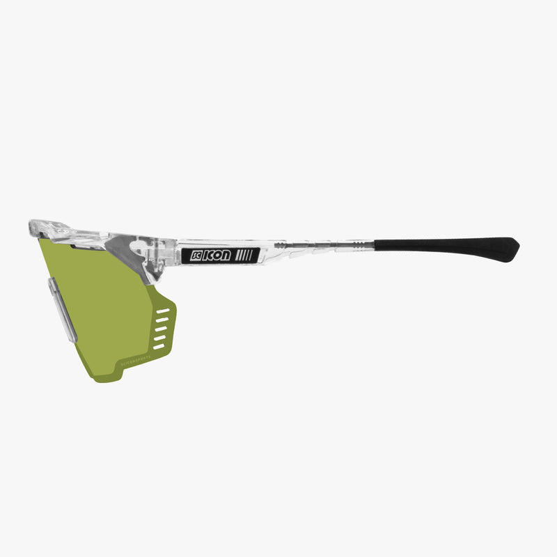 Scicon Occhiali Sportivi Aeroshade Kunken Cristallo/Verde Offerte
