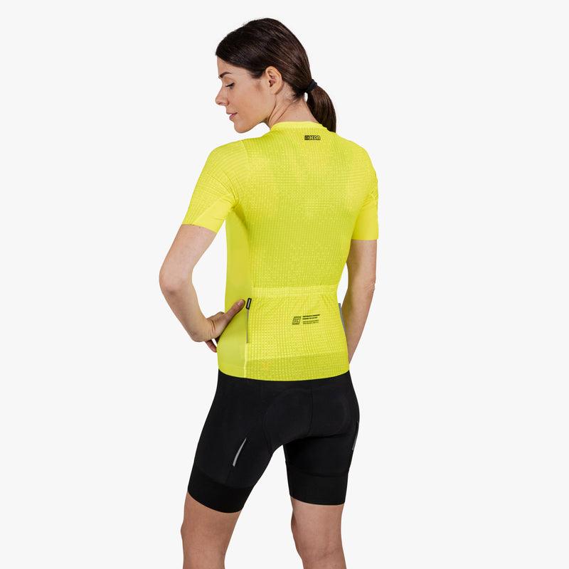 Scicon Maglia Ciclismo Donna 9.5- X-Over Gialla Online Outlet