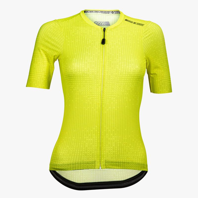 Scicon Maglia Ciclismo Donna 9.5- X-Over Gialla Online Outlet